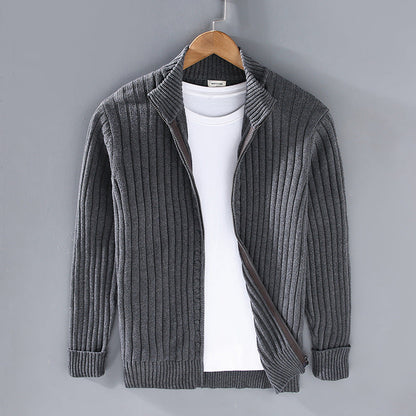 Giovanni | Cardigan tricotat cu fermoar