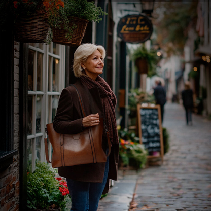 Nicole | Geantă de umăr vintage atemporală