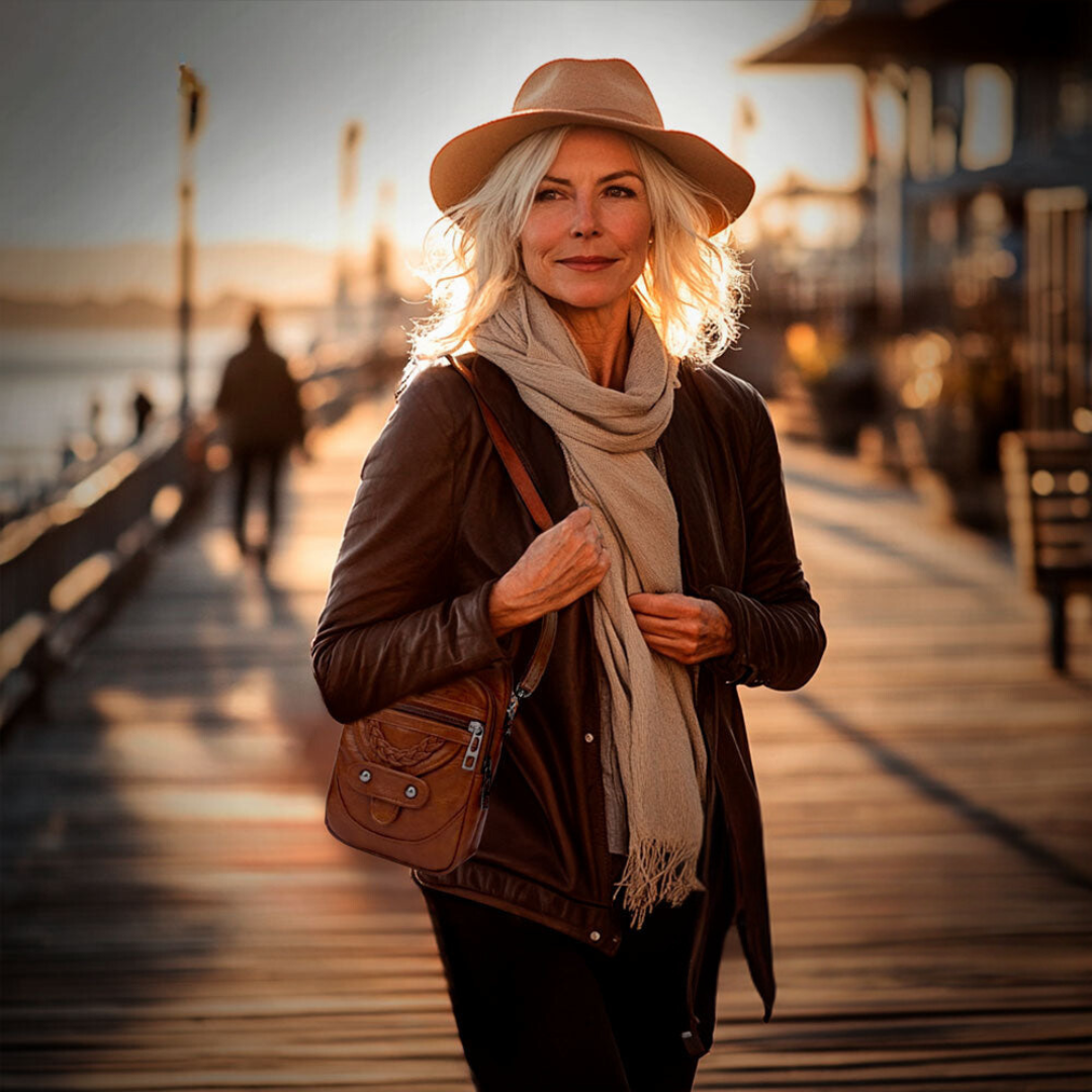 Tamsin | Geantă pe umăr cu farmec atemporal