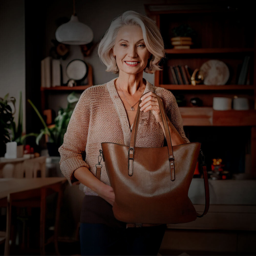 Nicole | Geantă de umăr vintage atemporală