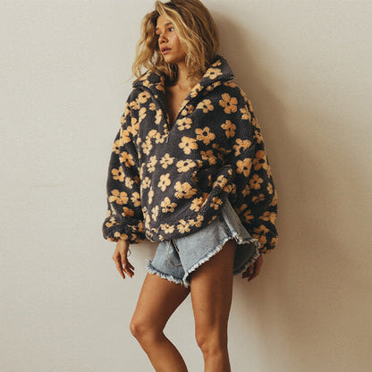 Amalia | Pulover Sherpa boho