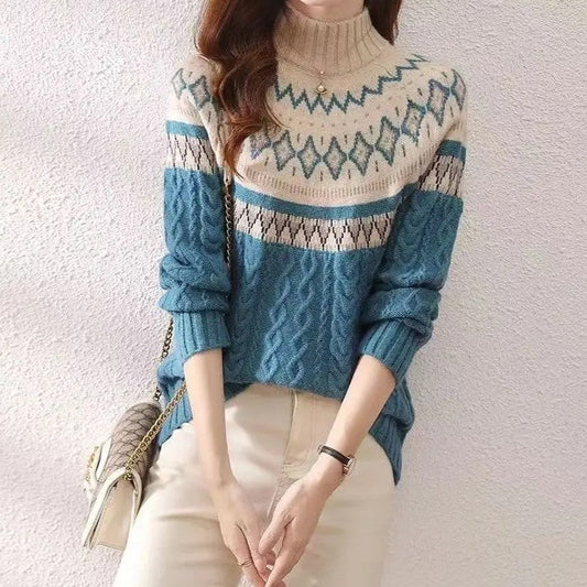 Lia | Pulover Nordic Călduros