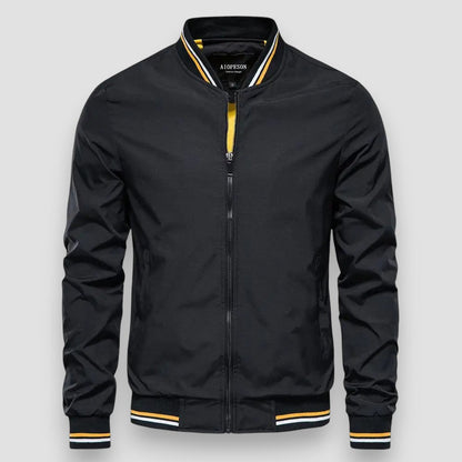 Carl | Bomber elegant cu dungi