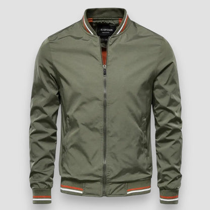 Carl | Bomber elegant cu dungi