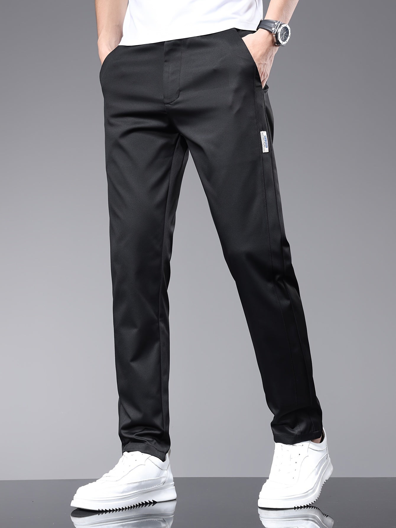 Brendan | Pantaloni Casual Rafinați