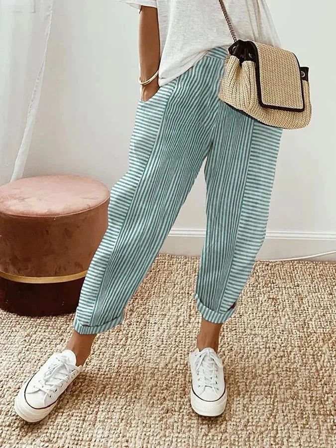 CLARA | Pantaloni Stripe