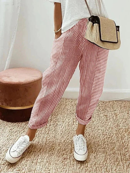 CLARA | Pantaloni Stripe